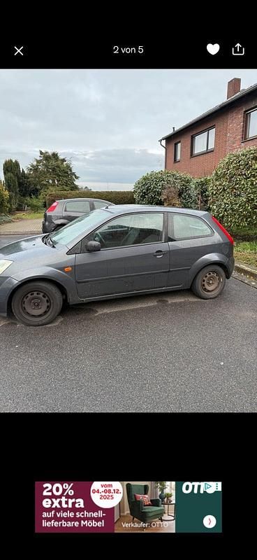 Usata Ford Fiesta 75 CV (55 kW) 2003 Grigio Utilitaria
