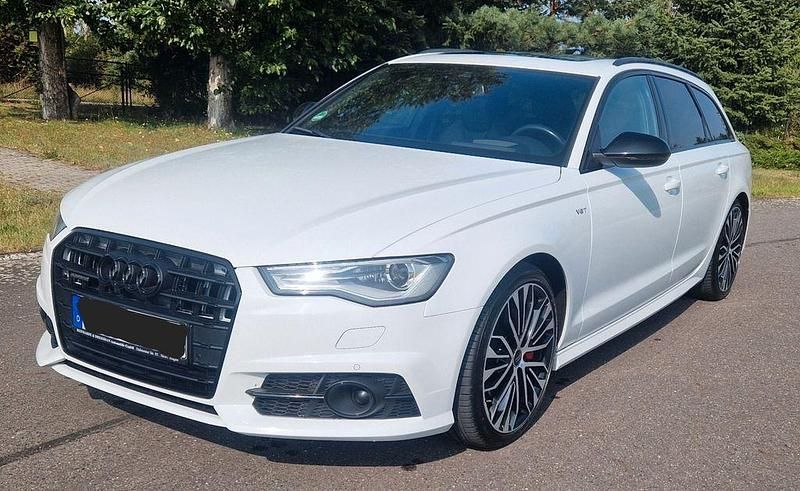 Weiß Gebraucht 2018 Audi A6 Competition Kombi | 27.750 € (Guter Preis) - Bild 1/4