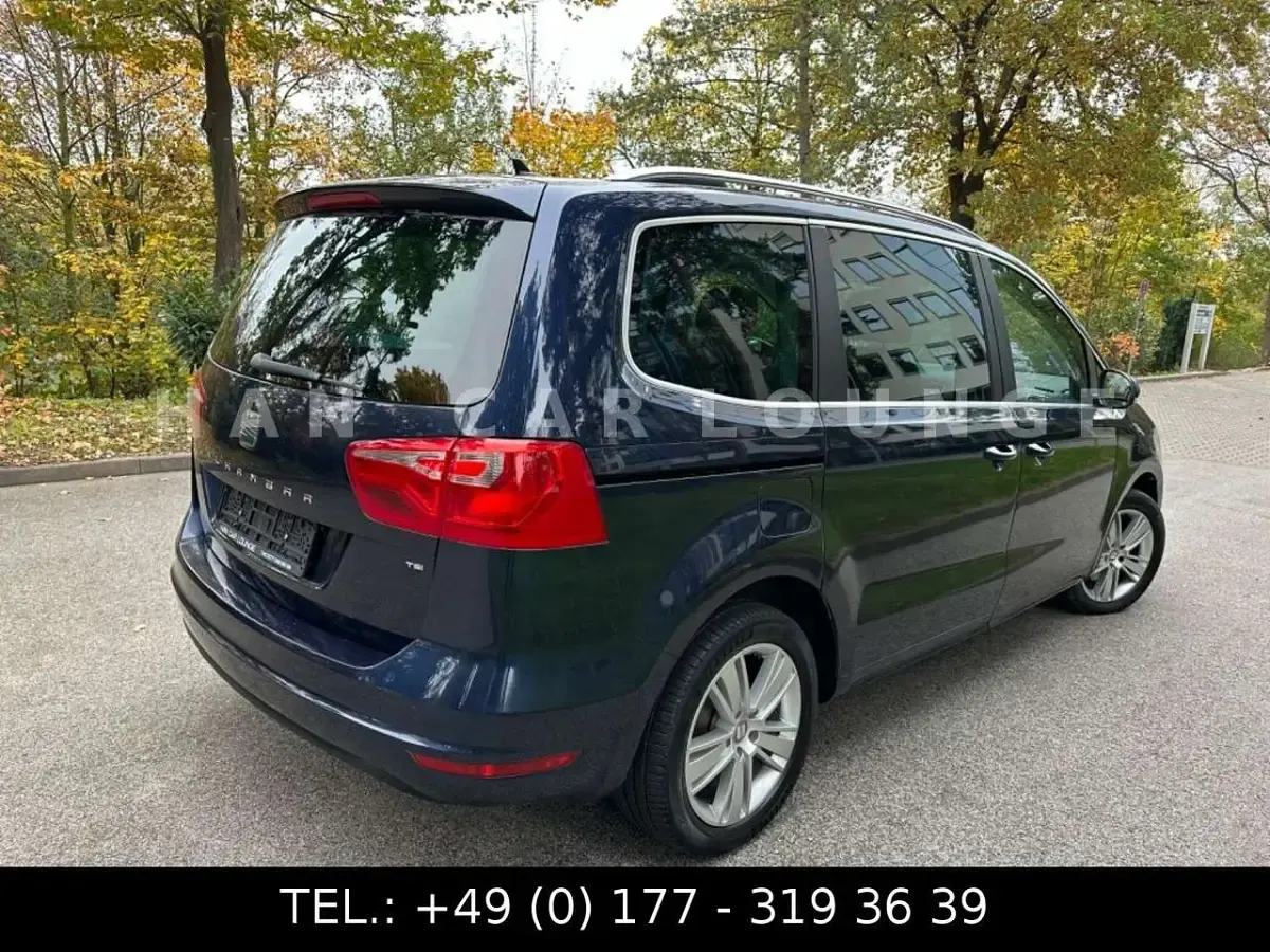 Gebraucht Seat Alhambra Style 200 PS (147 kW) 2014 Blau Van / Kleinbus