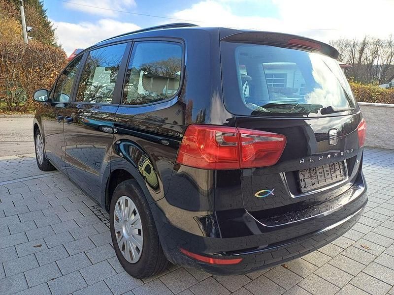 Gebraucht Seat Alhambra Reference 140 PS (102 kW) 2011 Schwarz Van / Kleinbus