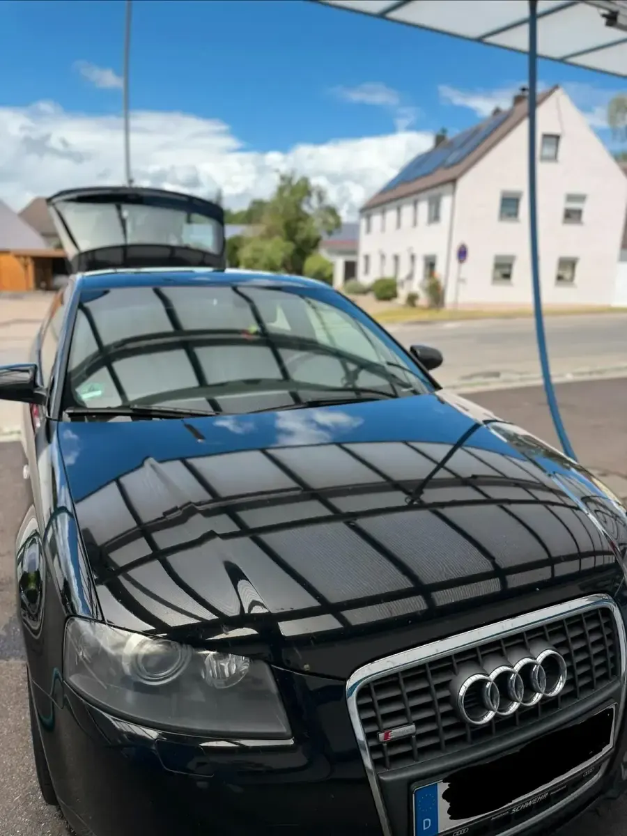 Gebraucht Audi A3 S-Line 102 PS (75 kW) 2007 Schwarz Kleinwagen