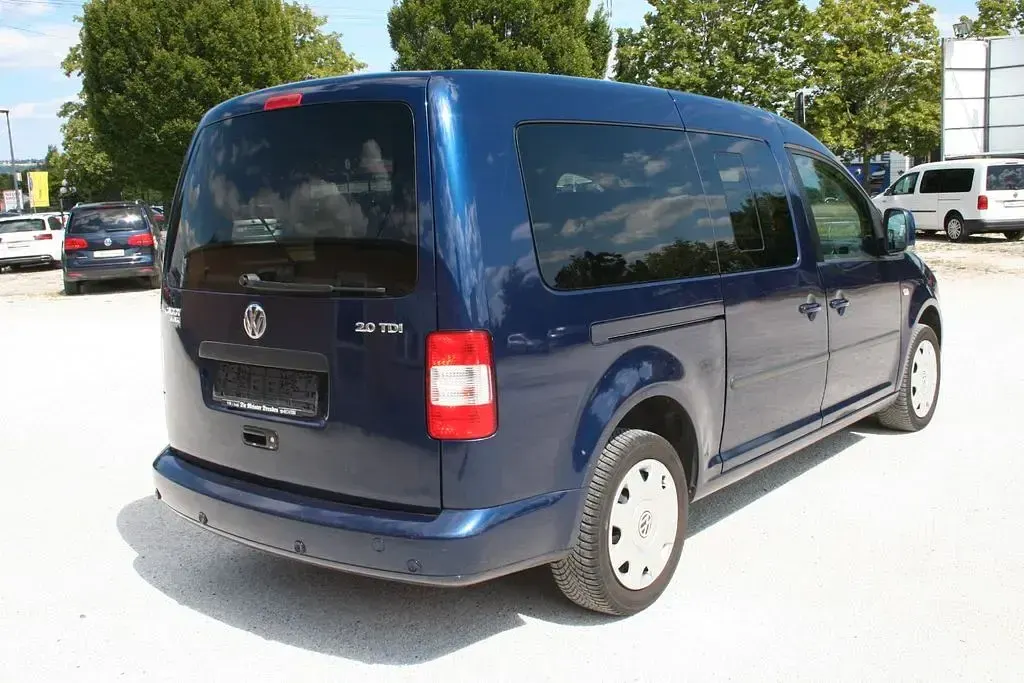 Gebraucht VW Caddy Maxi Life 140 PS (102 kW) 2008 Blau Van / Kleinbus
