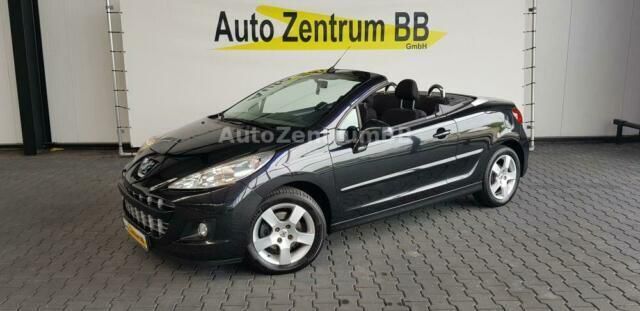 Schwarz metallic Gebraucht 2010 Peugeot 207 CC Premium Cabrio | 5.950 € (Teuer) - Bild 1/4