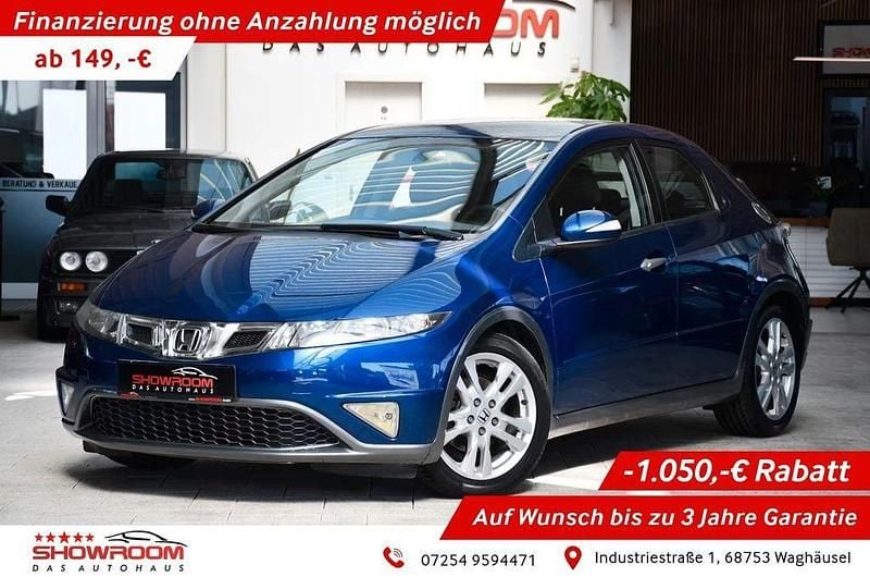 Blau Gebraucht 2009 Honda Civic Sport Limousine | 10.750 € - Bild 1/4