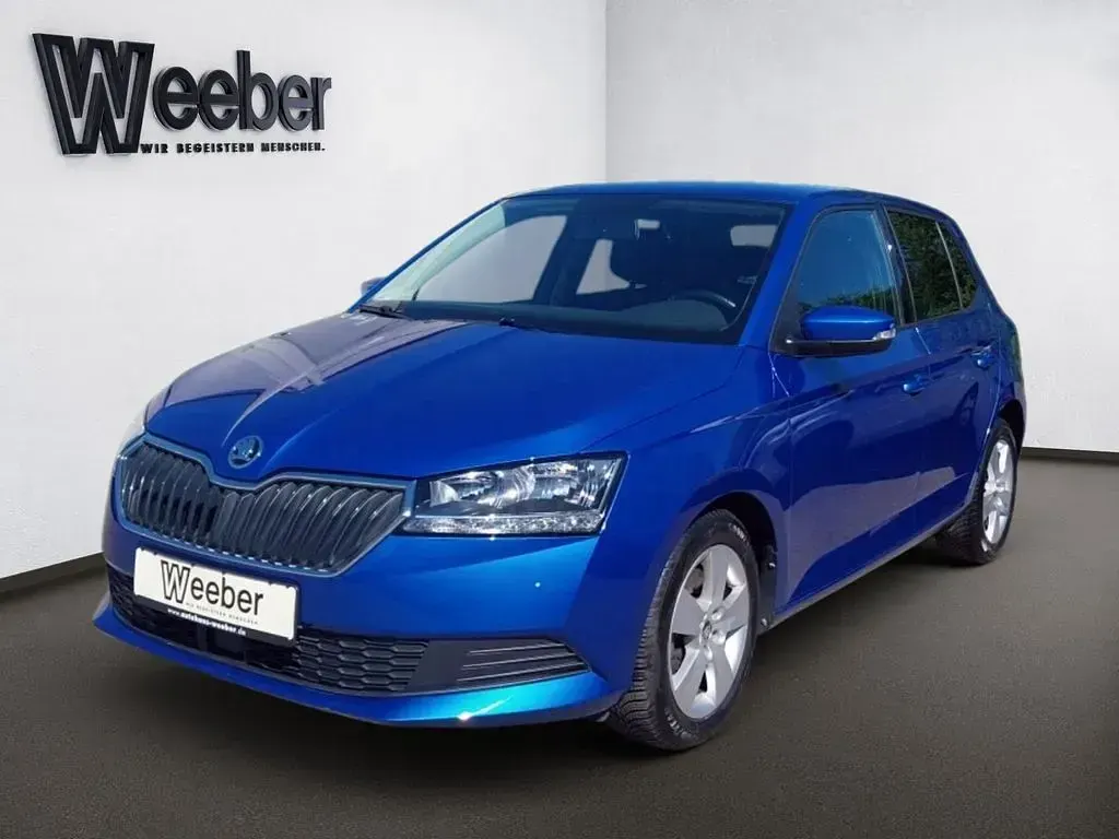 Gebraucht Skoda Fabia Ambition 95 PS (69 kW) 2021 Blau Kleinwagen
