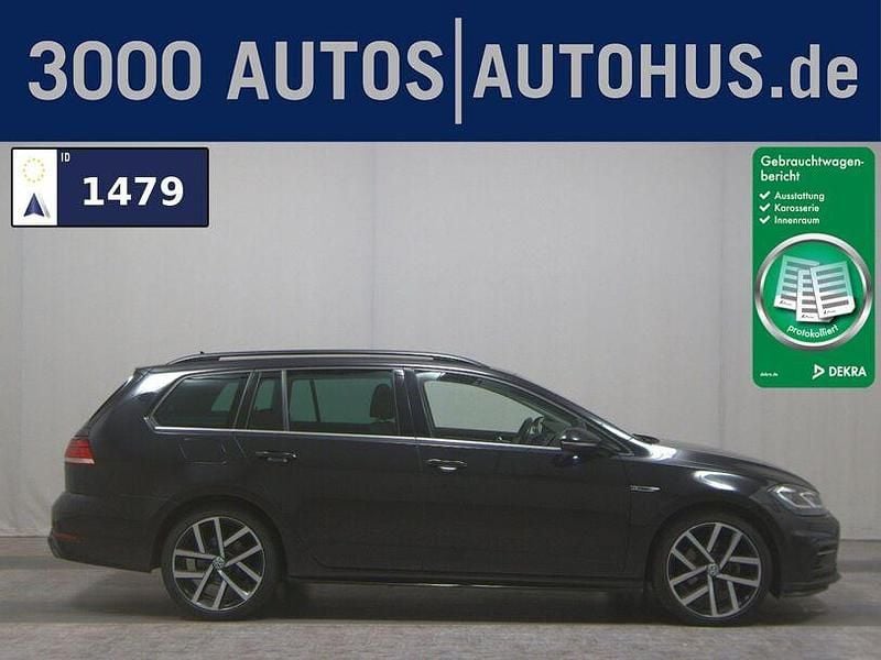Gebraucht VW Golf VII R-line 150 PS (110 kW) 2020 Schwarz Kombi