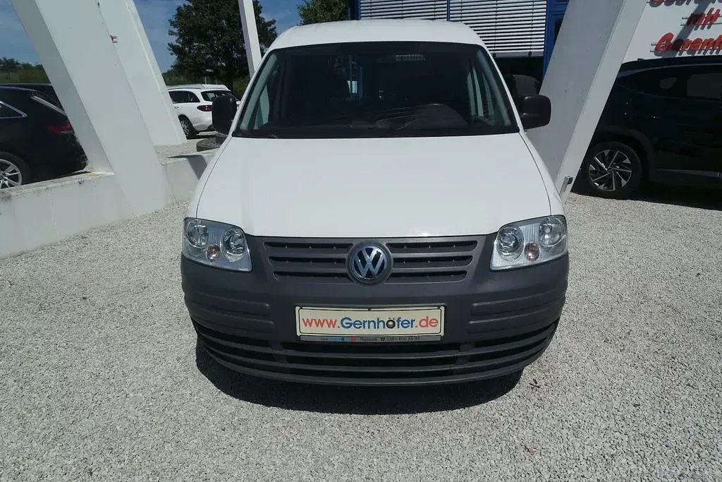 Gebraucht VW Caddy 69 PS (50 kW) 2010 Weiß Van / Kleinbus
