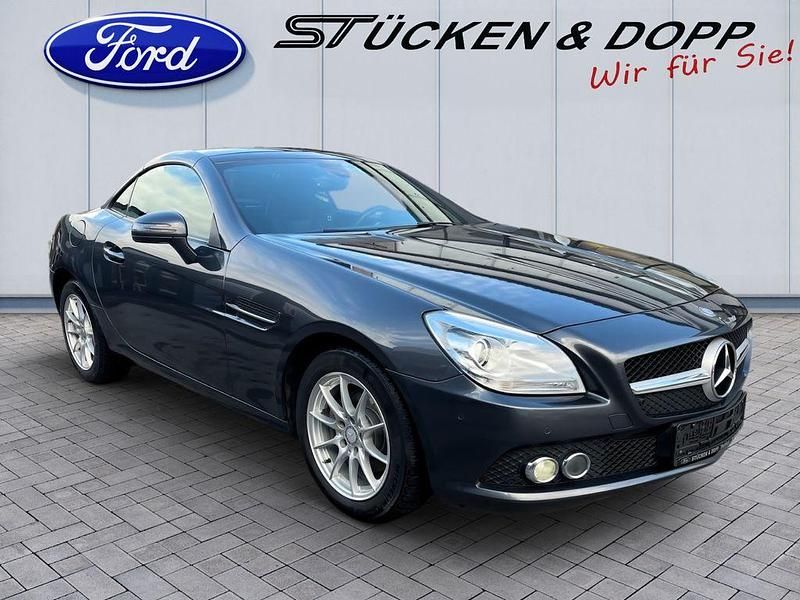 Grau Gebraucht 2014 Mercedes SLK200 Cabrio | 13.890 € (Superpreis) - Bild 1/4