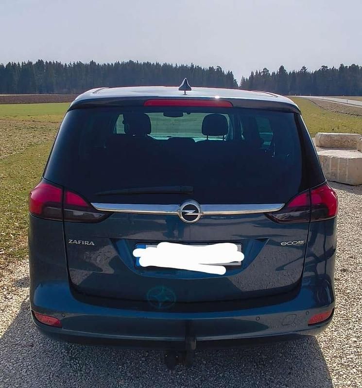 Gebraucht Opel Zafira Edition 140 PS (102 kW) 2017 Blau Van / Kleinbus