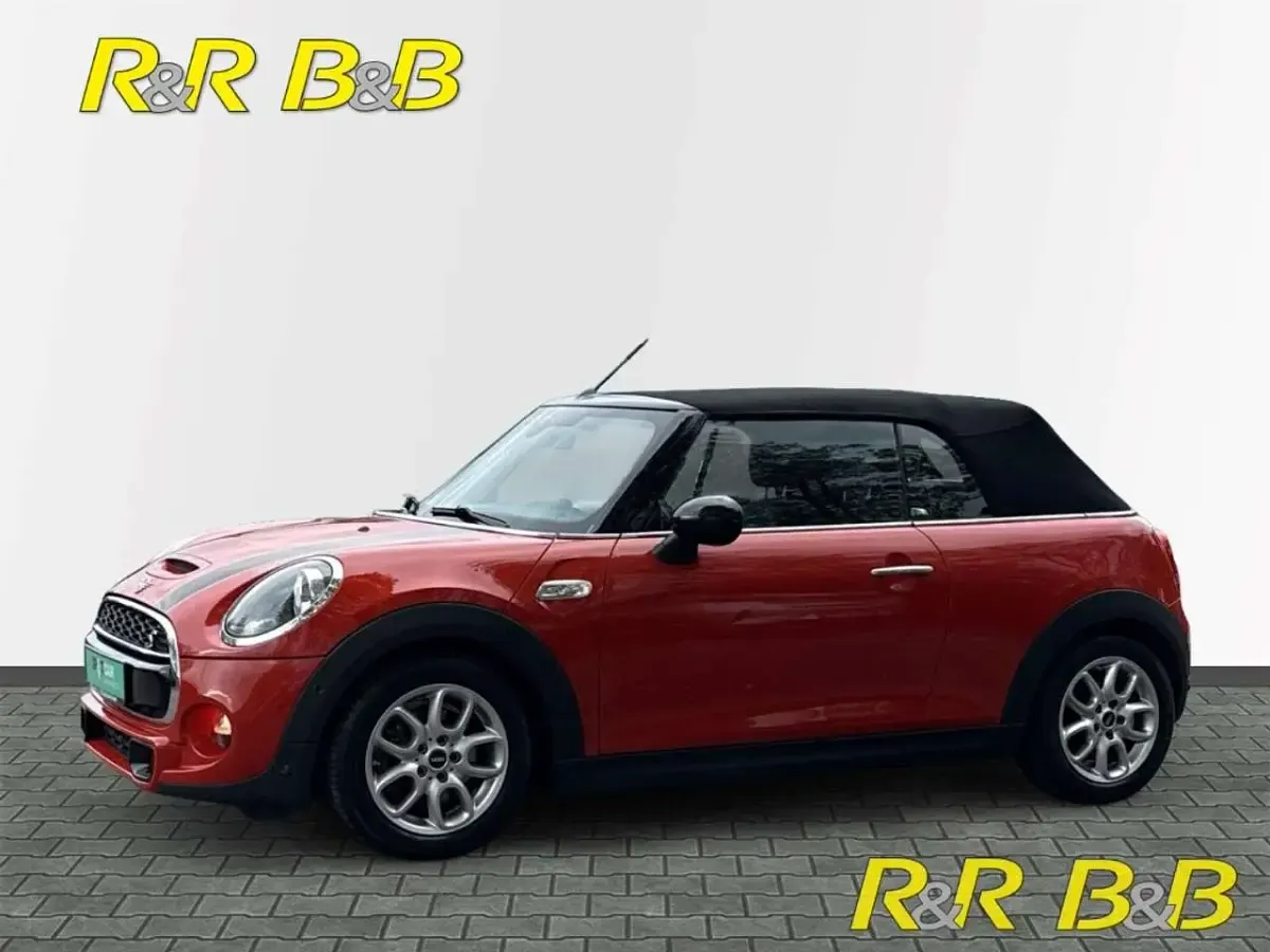 Gebraucht Mini Cooper S Cabriolet 192 PS (141 kW) 2018 Rot (metallic) Cabrio
