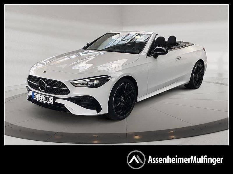 Weiss manufaktur lack manufaktur opalithweiss bright Gebraucht 2025 Mercedes CLE300 Cabrio | 72.980 € (Teuer) - Bild 1/4