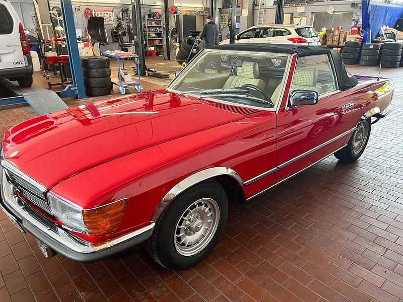 Gebraucht Mercedes SL280 185 PS (136 kW) 1982 Rot Cabrio