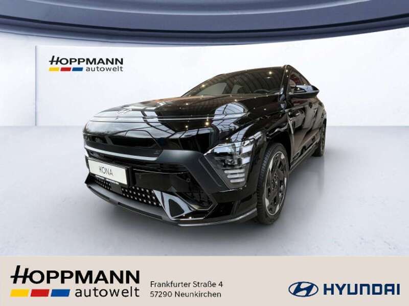 Abyss black Neu 2024 Hyundai Kona N Line SUV | 40.490 € (Etwas zu teuer) - Bild 1/4