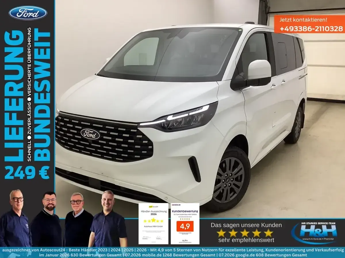Gebraucht Ford Tourneo Custom Titanium 136 PS (100 kW) 2025 Van