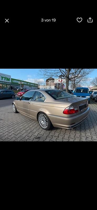 Gebraucht BMW 320 170 PS (125 kW) 2001 Beige Coupé