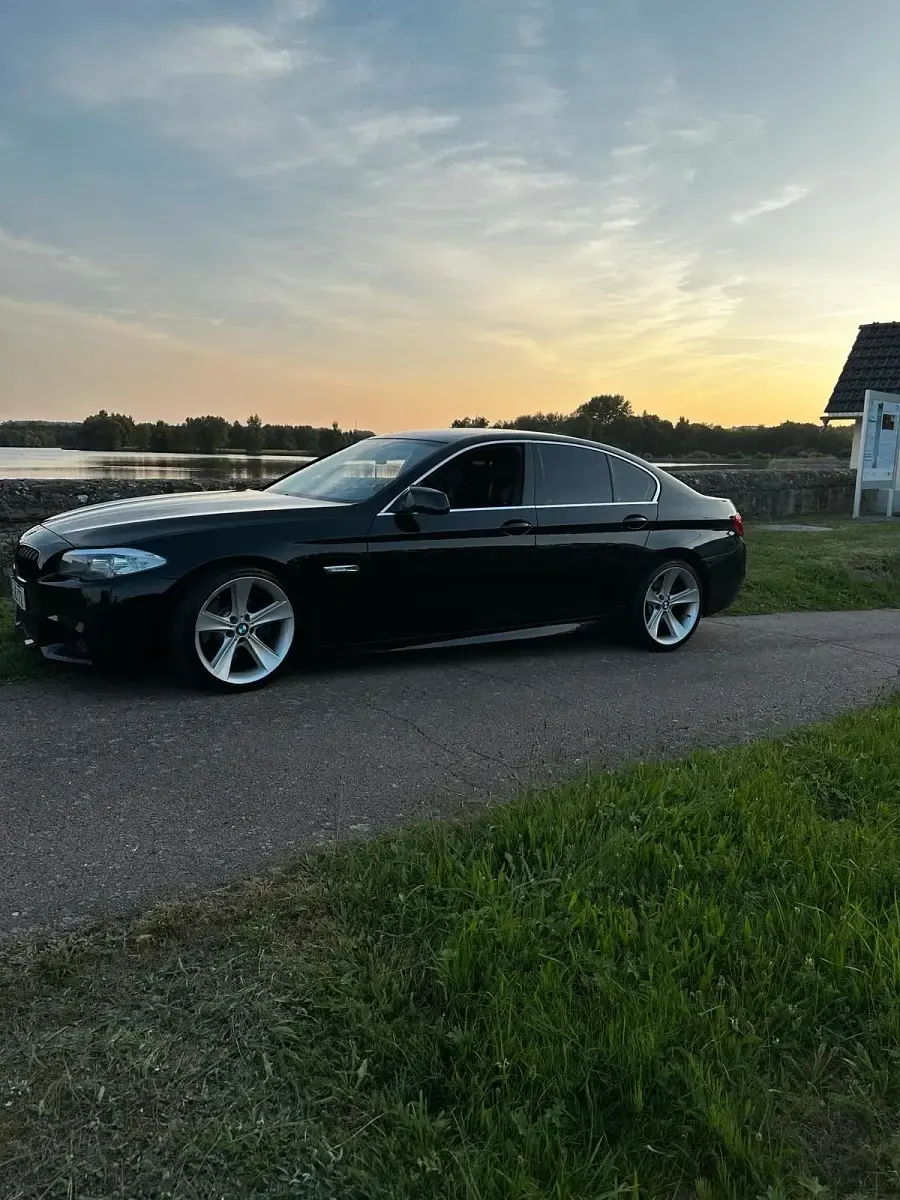 Gebraucht BMW 525 184 PS (135 kW) 2010 Schwarz Limousine