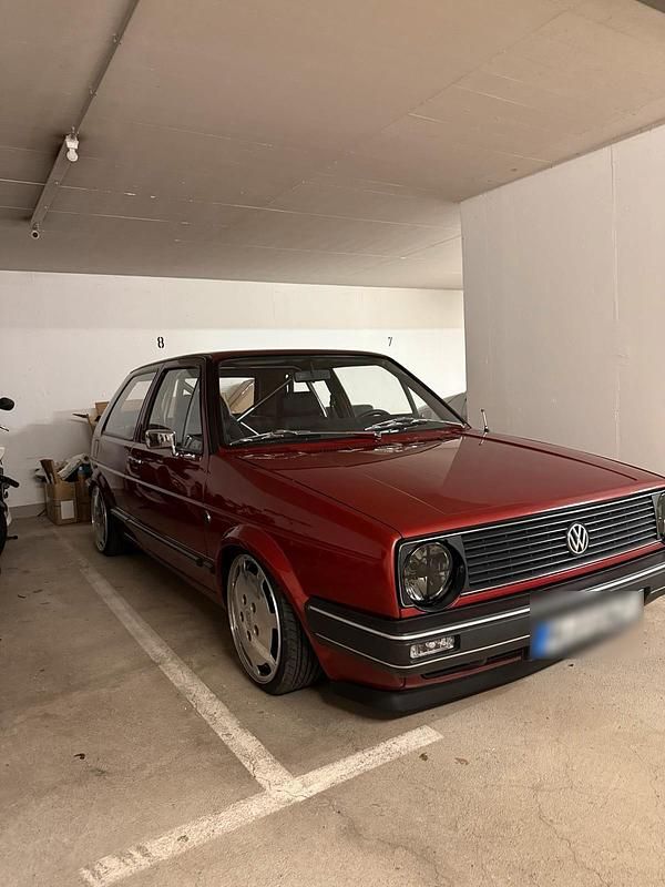 Gebraucht VW Golf II 55 PS (40 kW) 1987 Rot Kleinwagen