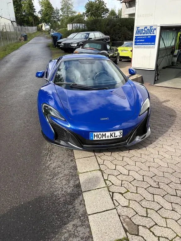 Gebraucht McLaren 650S 650 PS (478 kW) 2016 Blau Cabrio