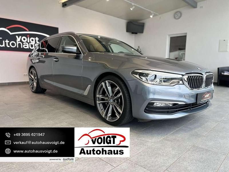 Bluestone metallic (metallic) Gebraucht 2018 BMW 530 Luxury Line Kombi | 22.990 € (Superpreis) - Bild 1/4