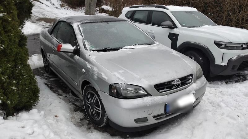 Silber Gebraucht 2003 Opel Astra Cabriolet Cabrio | 700 € (Guter Preis) - Bild 1/1