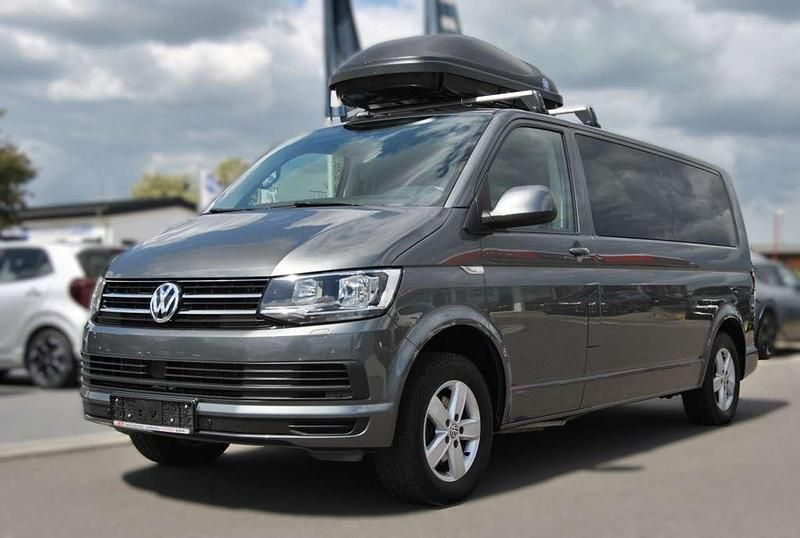 Indium gray metallic Gebraucht 2016 VW T6 Comfortline Van | 35.000 € (Superpreis) - Bild 1/2