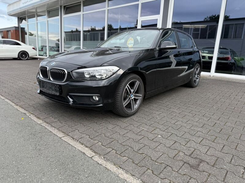 Schwarz Gebraucht 2017 BMW 116 Advantage Kleinwagen | 12.599 € (Guter Preis) - Bild 1/4