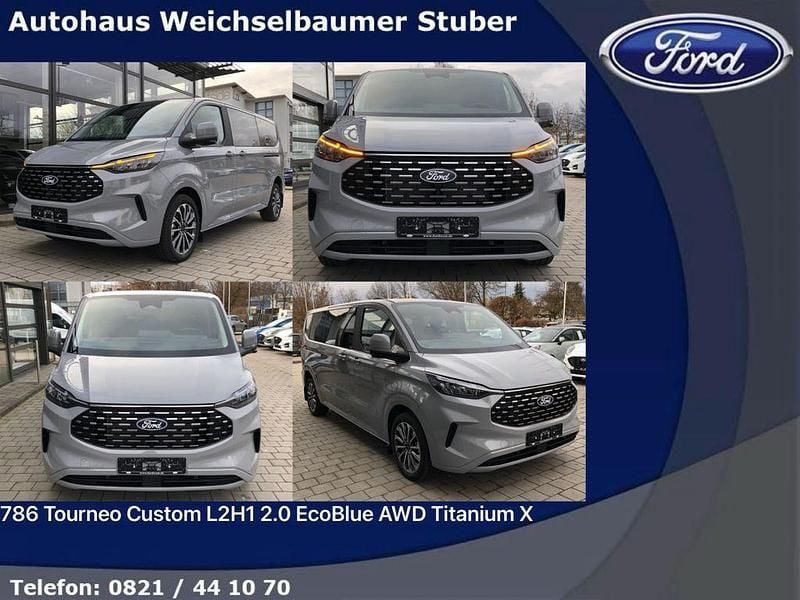 Grau Neu 2025 Ford Tourneo Custom Active Van | 62.900 € (Guter Preis) - Bild 1/4