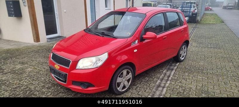 Rot Gebraucht 2010 Chevrolet Aveo LS Kleinwagen | 990 € (Superpreis) - Bild 1/4