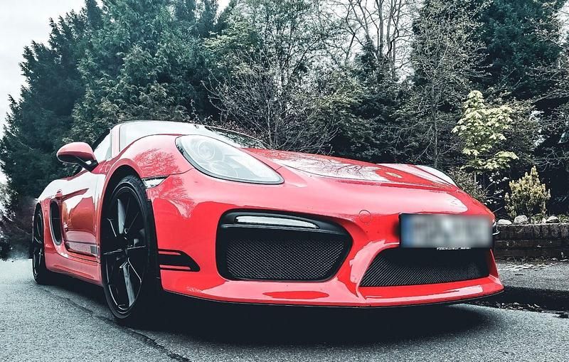 Gebraucht Porsche Boxster 375 PS (275 kW) 2016 Rot Cabrio