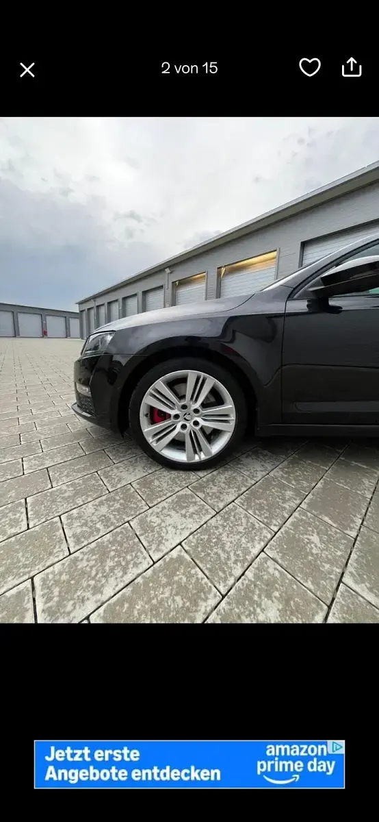 Gebraucht Skoda Octavia RS 184 PS (135 kW) 2014 Schwarz Kombi
