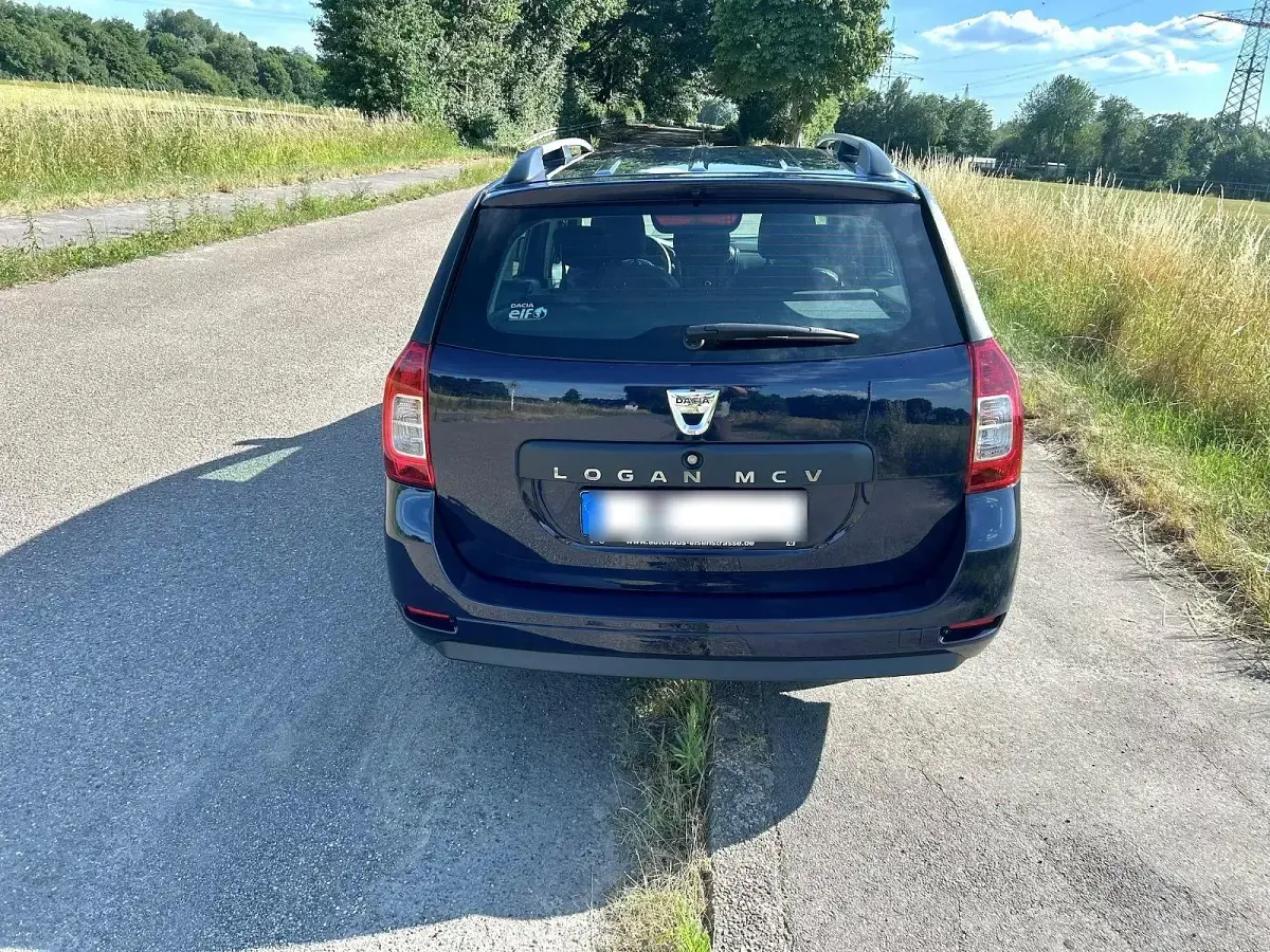 Gebraucht Dacia Logan MCV 90 PS (66 kW) 2017 Blau Kombi