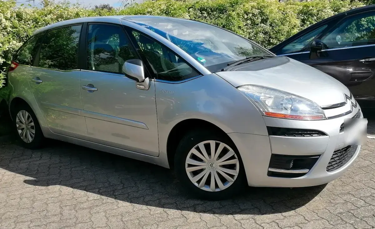 Gebraucht Citroën C4 Picasso Tendance 120 PS (88 kW) 2009 Silber Van / Kleinbus