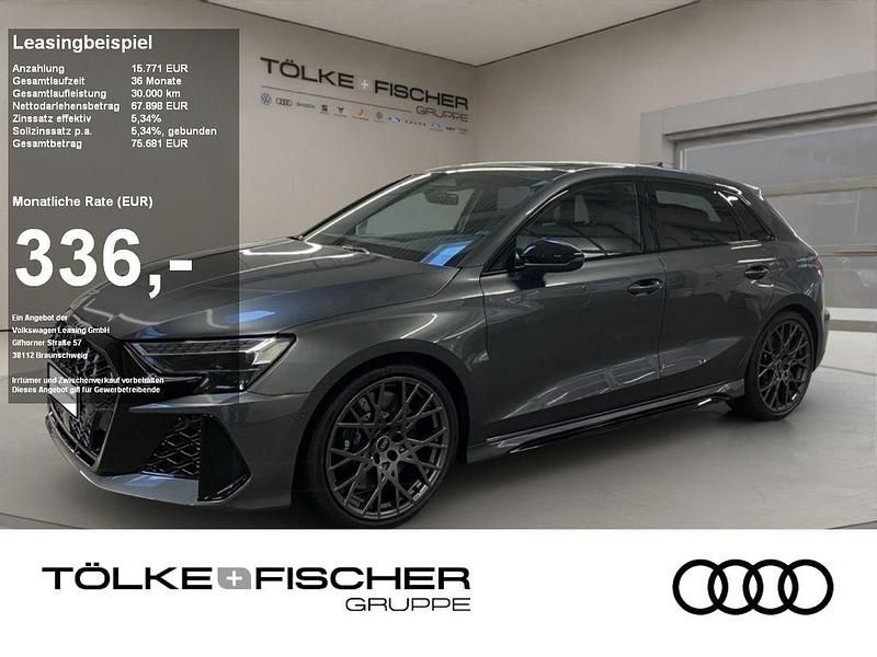 Grau Neu 2025 Audi RS3 Sportback S-Line Kleinwagen | 67.898 € (Guter Preis) - Bild 1/4