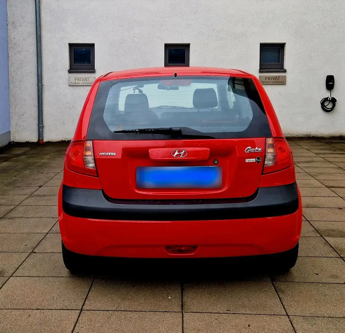 Gebraucht Hyundai Getz 67 PS (49 kW) 2009 Rot Kleinwagen