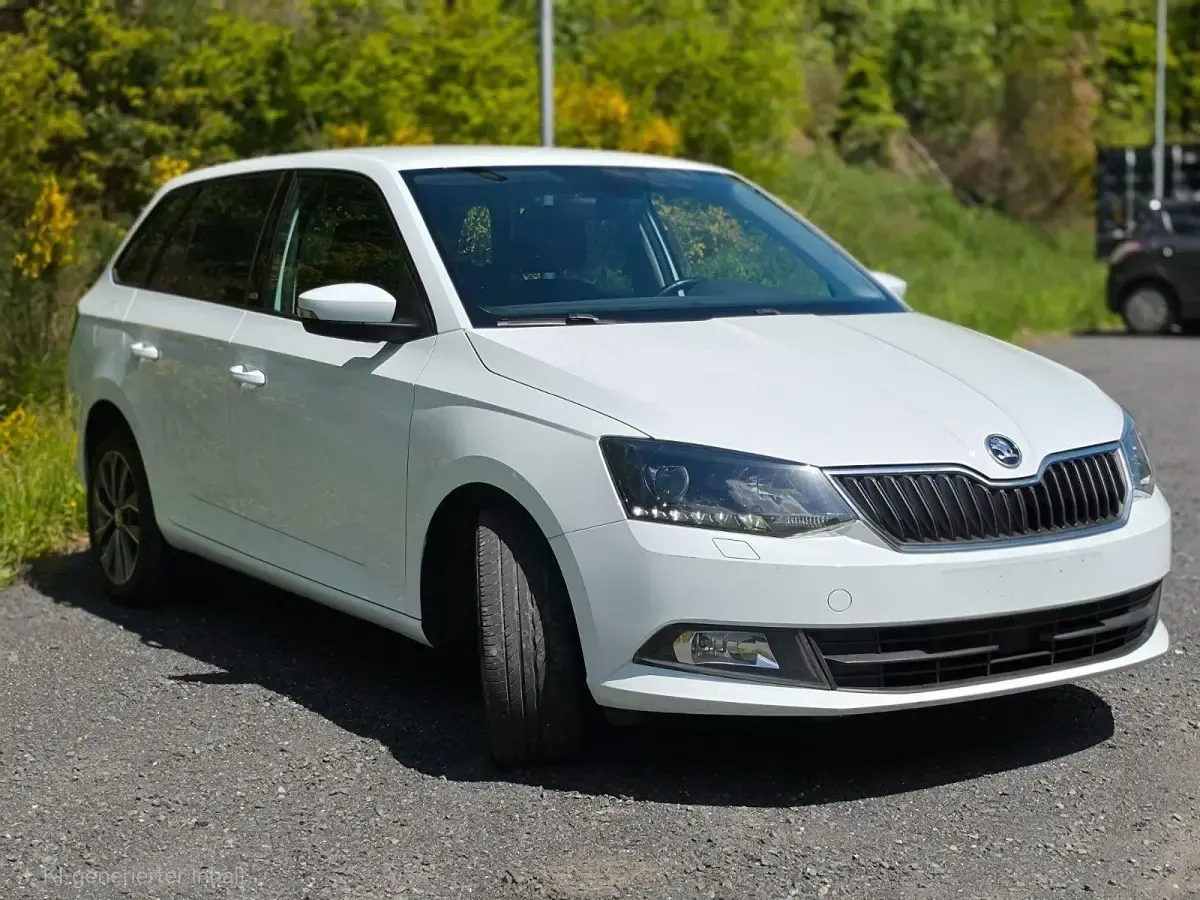 Gebraucht Skoda Fabia 90 PS (66 kW) 2016 Weiß Kombi