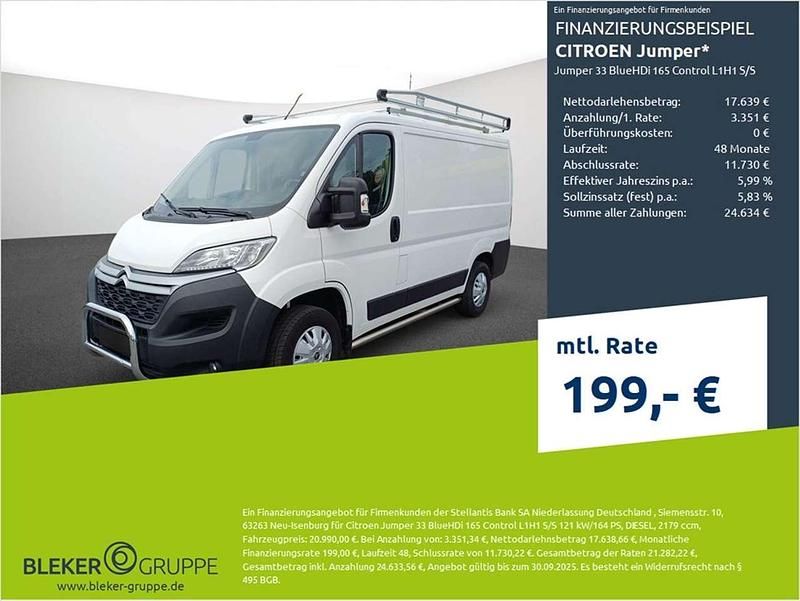 Weiss banquise Gebraucht 2021 Citroën Jumper Van / Kleinbus | 20.990 € (Superpreis) - Bild 1/3