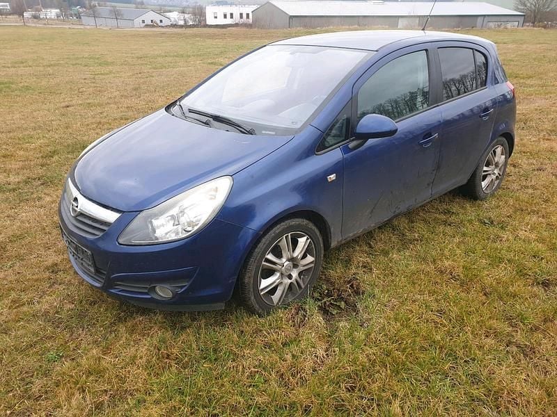 Blau Gebraucht 2009 Opel Corsa Kleinwagen | 1.399 € (Superpreis) - Bild 1/4
