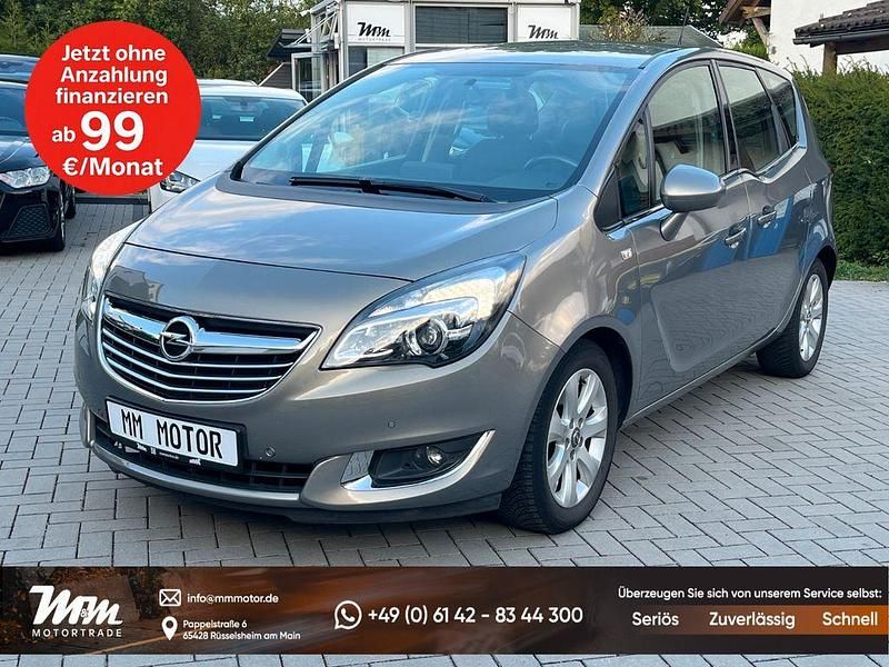 Grau Gebraucht 2015 Opel Meriva Innovation Van / Kleinbus | 7.170 € (Fairer Preis) - Bild 1/4