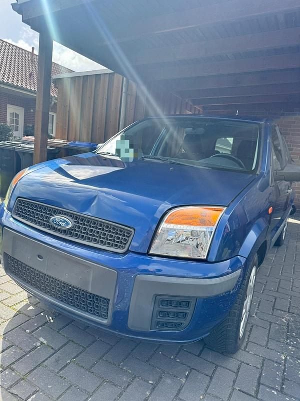 Gebraucht Ford Fusion 80 PS (58 kW) 2008 Blau Kleinwagen