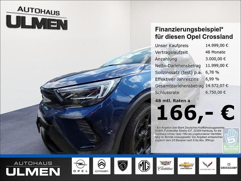 Blau Gebraucht 2022 Opel Crossland GS Line SUV | 14.999 € (Fairer Preis) - Bild 1/4