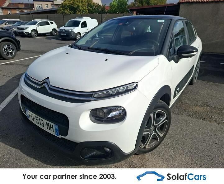 Weiß Gebraucht 2020 Citroën C3 PureTech Kleinwagen | 11.435 € (Superpreis) - Bild 1/4