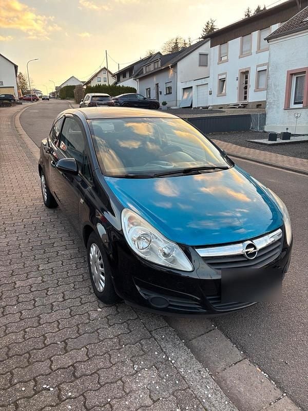 Gebraucht Opel Corsa 60 PS (44 kW) 2010 Schwarz Kleinwagen