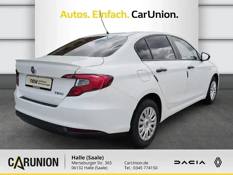 Gebraucht Fiat Tipo Pop 95 PS (69 kW) 2019 Colore esterno (bianco (vr249 Limousine