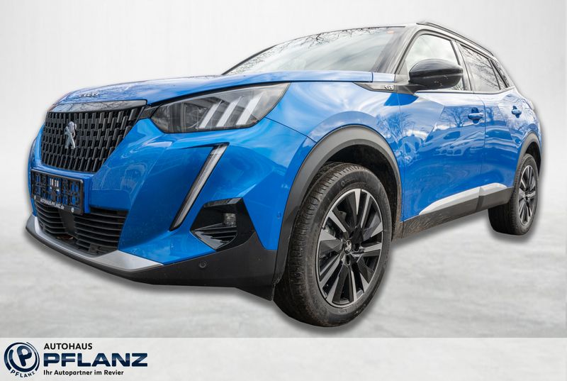 Blau Gebraucht 2022 Peugeot 2008 GT SUV | 23.990 € (Fairer Preis) - Bild 1/4