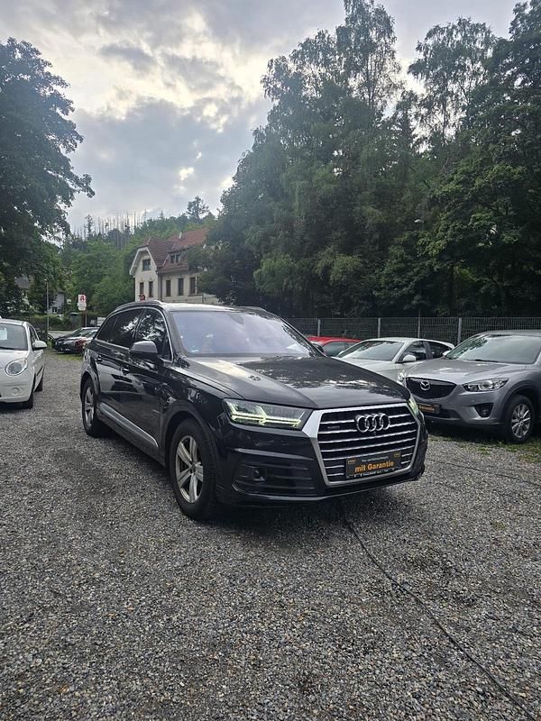 Schwarz Gebraucht 2017 Audi Q7 S-Line SUV | 27.700 € (Fairer Preis) - Bild 1/4