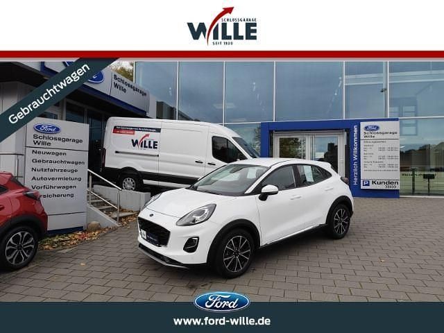 Weiß Gebraucht 2020 Ford Puma Gen-E Titanium SUV | 14.990 € (Guter Preis) - Bild 1/4