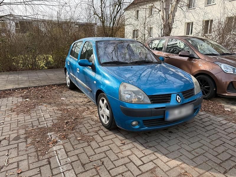 Gebraucht Renault Clio II 75 PS (55 kW) 2004 Blau Kleinwagen