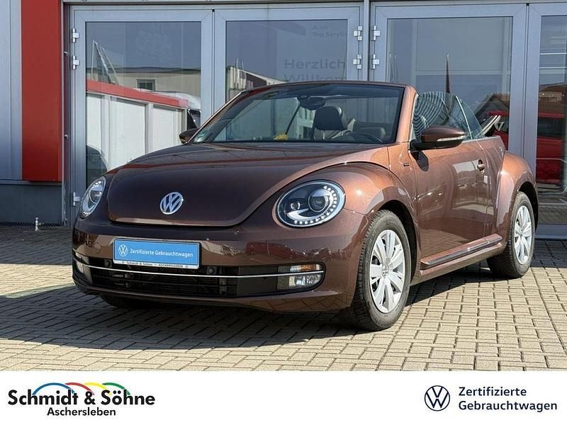 Gebraucht VW Beetle Cabriolet Allstar 150 PS (110 kW) 2016 Bronze metallic Cabrio