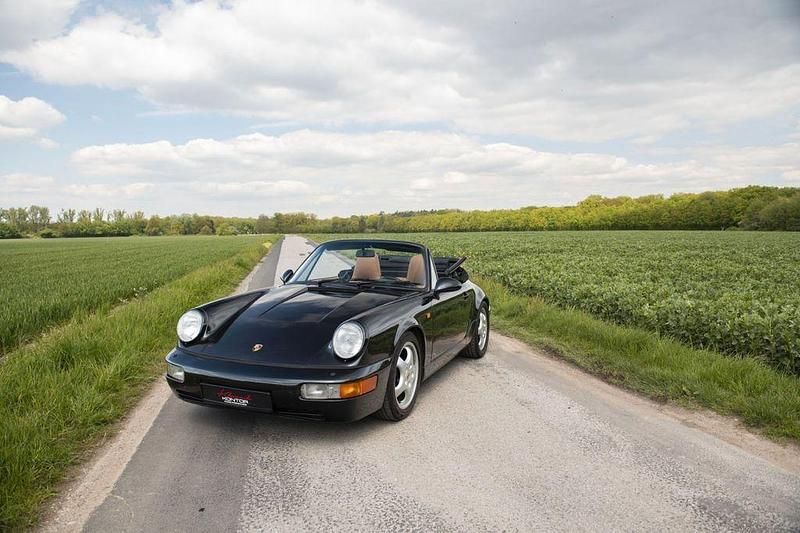 Blau Gebraucht 1990 Porsche 964 Cabrio | 85.911 € - Bild 1/4