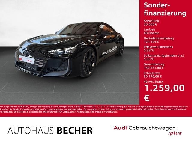 Schwarz Gebraucht 2025 Audi e-tron GT quattro Performance Limousine | 154.930 € - Bild 1/4